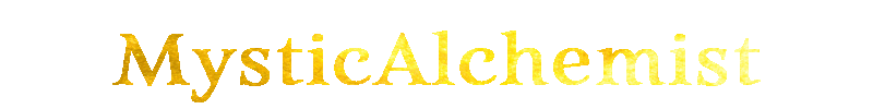 Mysticalchemist author name in gold